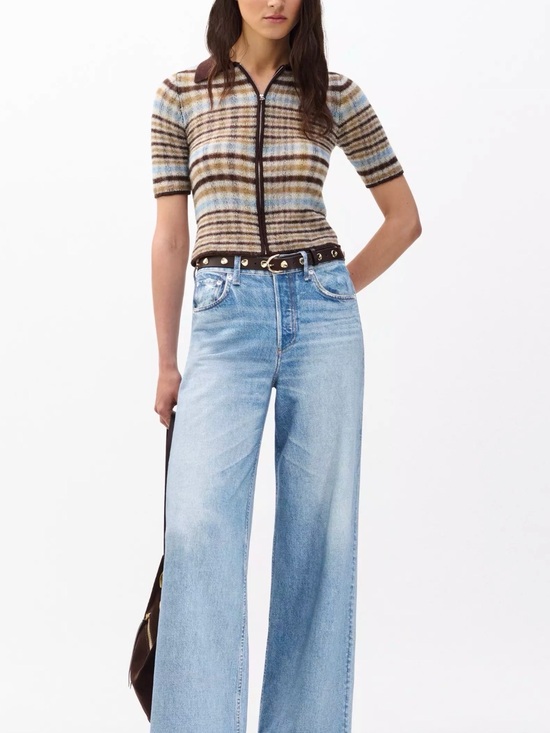 rag & bone Denim - Rag and Bone Miramar Light Blue Wide-Leg Women’s Jeans